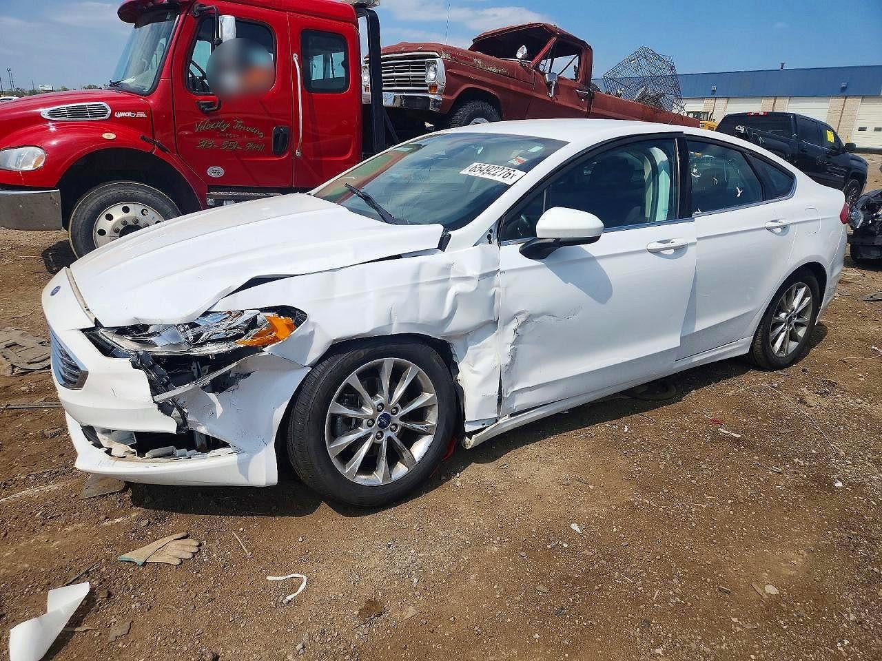 2017 FORD FUSION SE | 3FA6P0HD5HR353719 | UPCARS