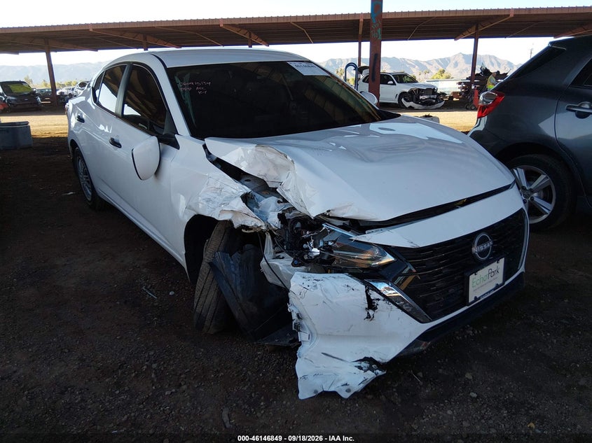 2024 NISSAN SENTRA S XTRONIC CVT | 3N1AB8BV1RY389341 | UPCARS
