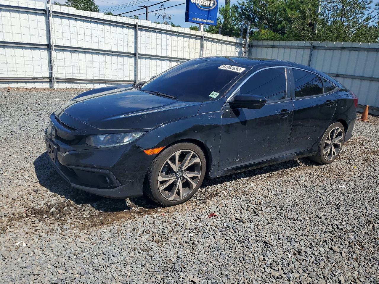 2020 HONDA CIVIC DX | 2HGFC2F82LH601311 | UPCARS