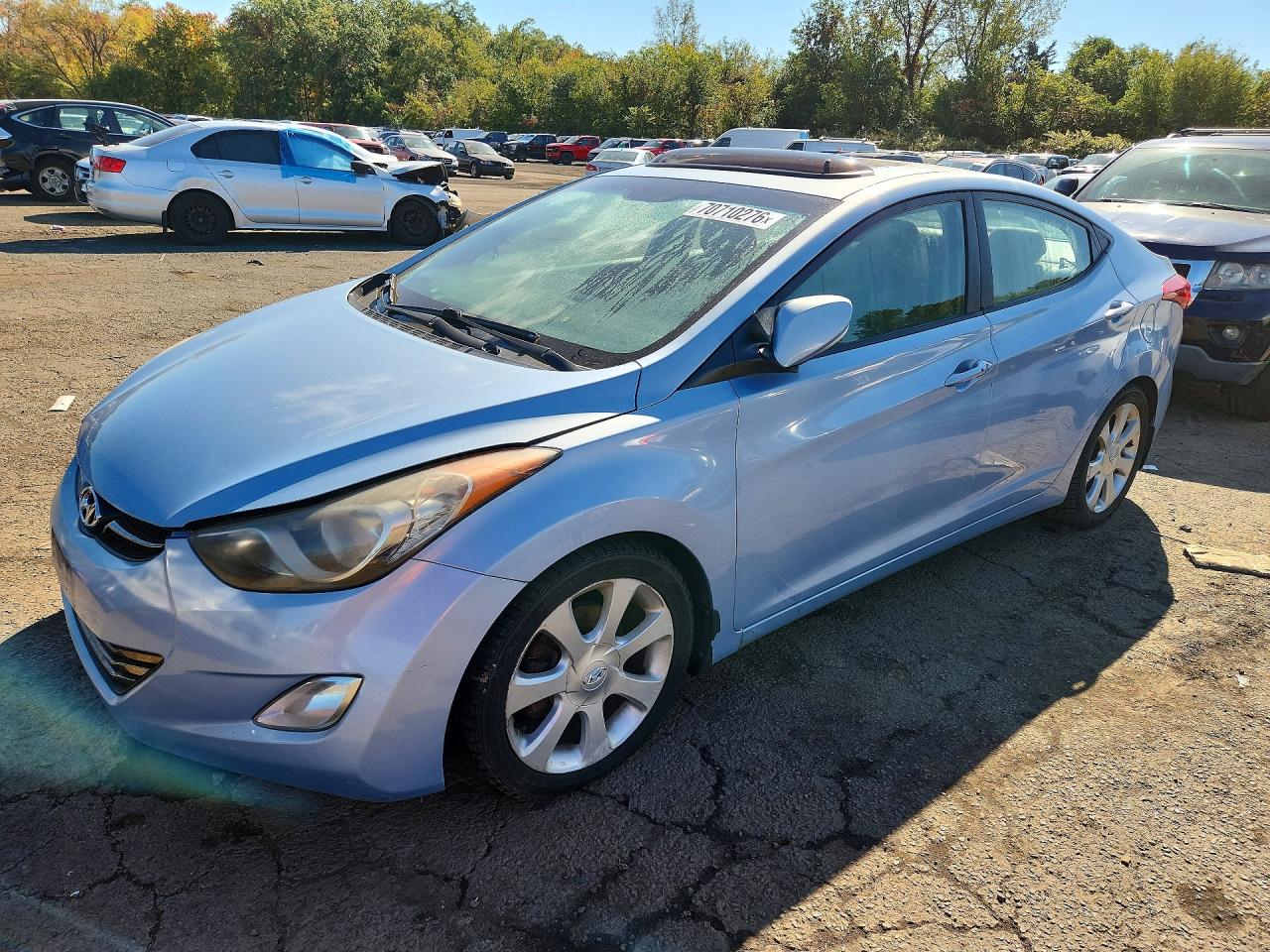 2013 HYUNDAI ELANTRA LIMITED | KMHDH4AE9DU505931 | UPCARS