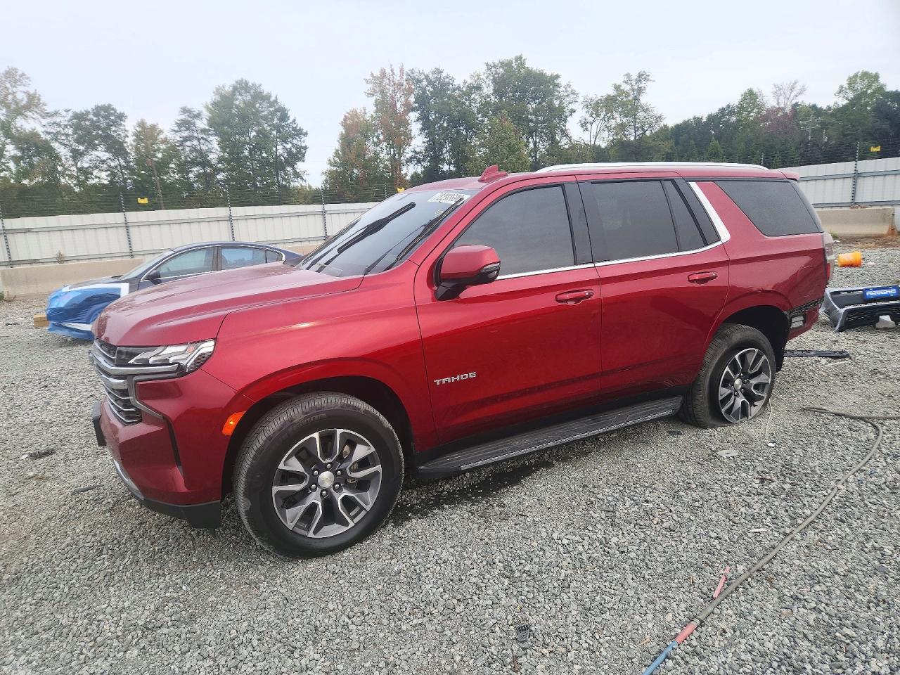 2021 CHEVROLET TAHOE C1500 LT | 1GNSCNKD9MR131711 | UPCARS