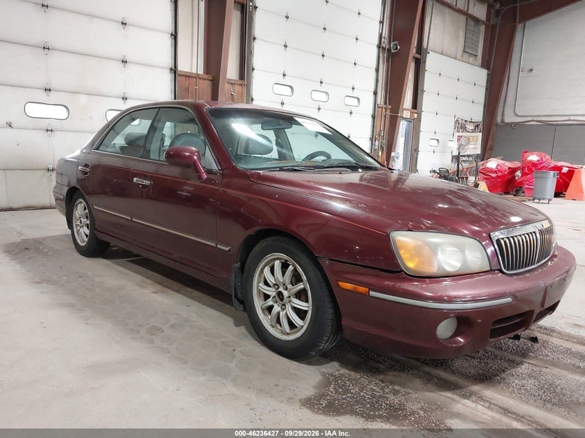 2002 HYUNDAI XG350 L | KMHFU45E42A172504 | UPCARS