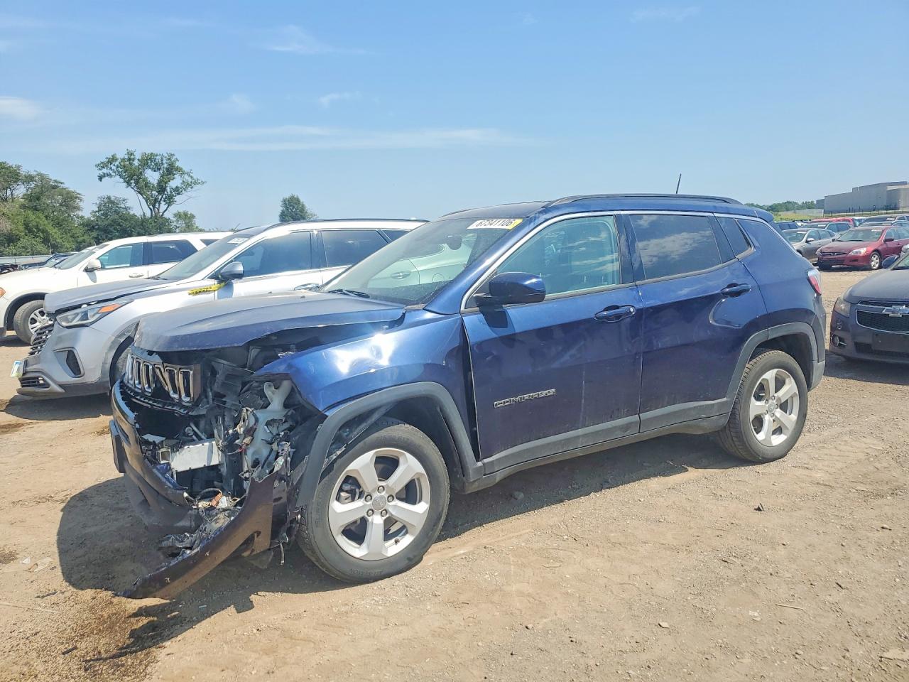2017 JEEP COMPASS LATITUDE | 3C4NJDBB4HT641319 | UPCARS