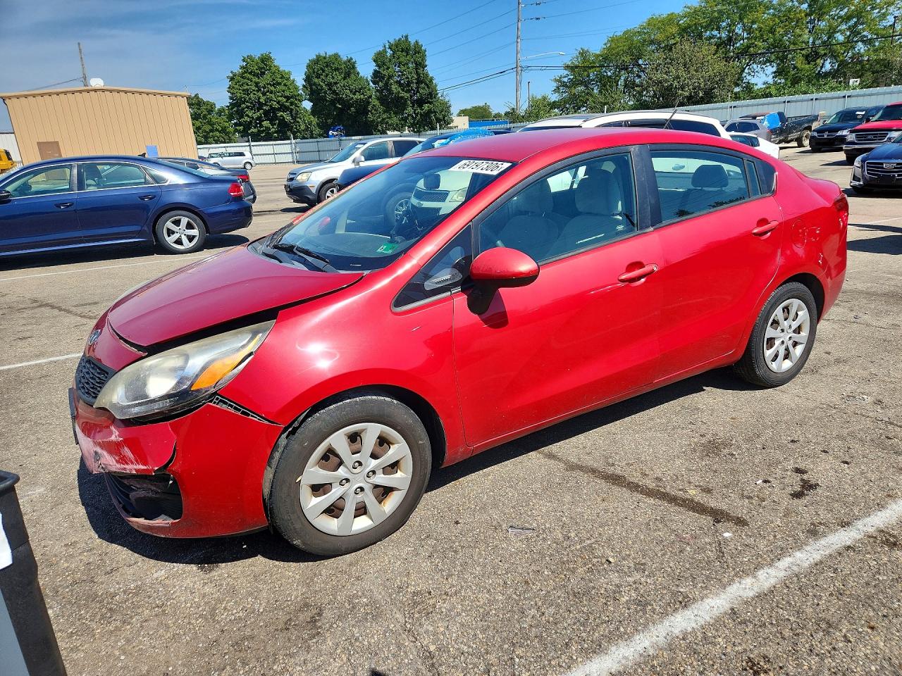 2012 KIA RIO LX | KNADM4A33C6086652 | UPCARS