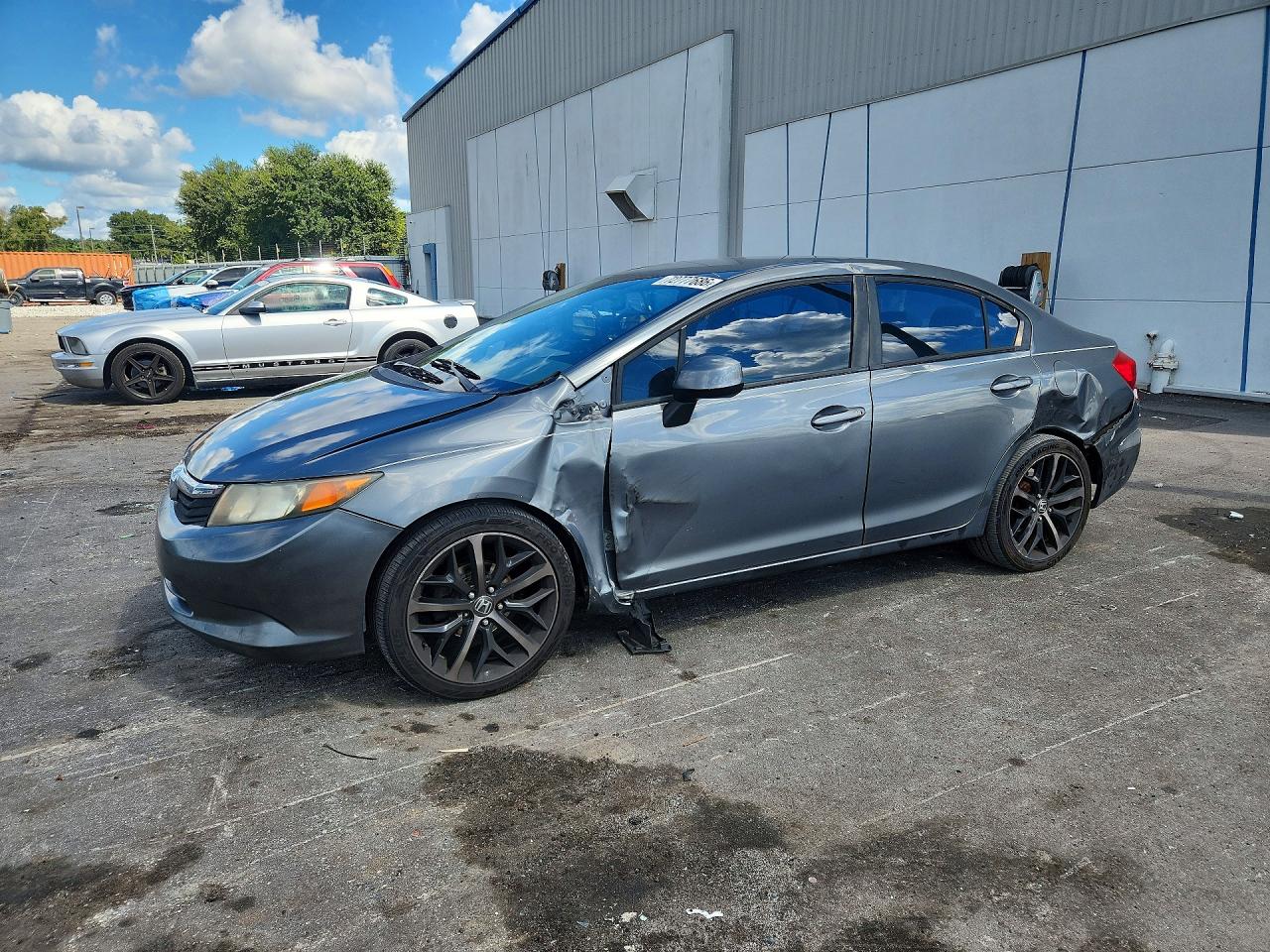 2012 HONDA CIVIC LX | 19XFB2F52CE055550 | UPCARS