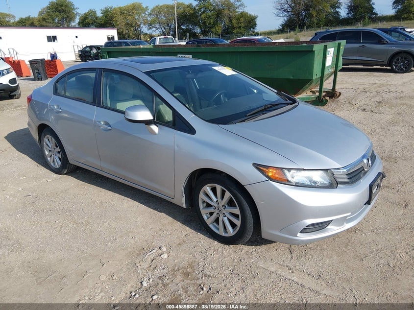 2012 HONDA CIVIC EX | 19XFB2F83CE036371 | UPCARS