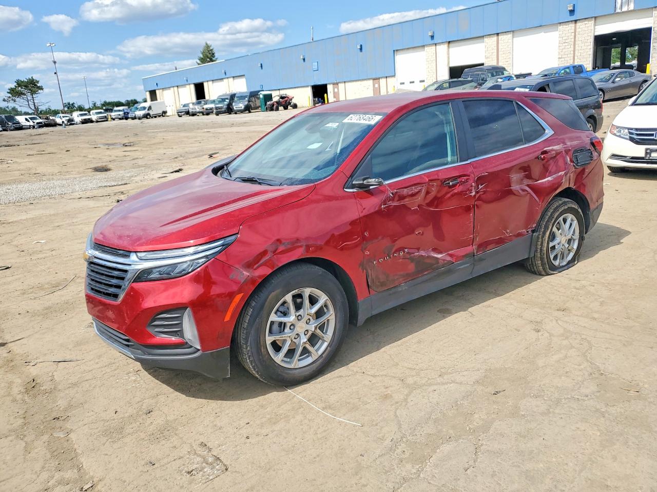 2024 CHEVROLET EQUINOX LT | 3GNAXKEG1RS228202 | UPCARS