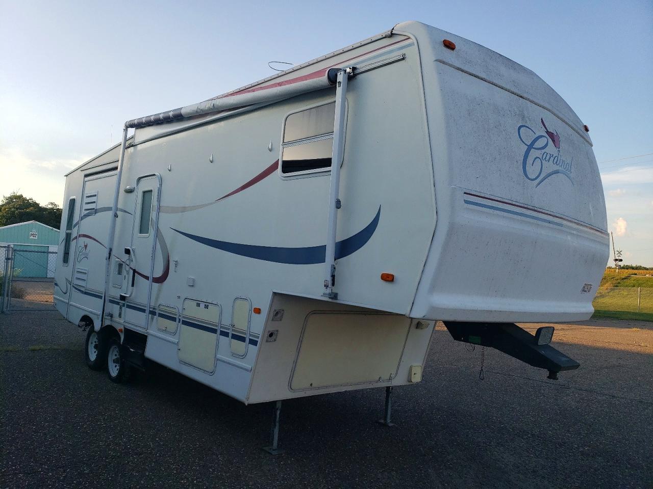 2001 FORESRIVER CARDINAL FOREST RIVER  CAMPER | 4X4FCAA261G076168 | UPCARS