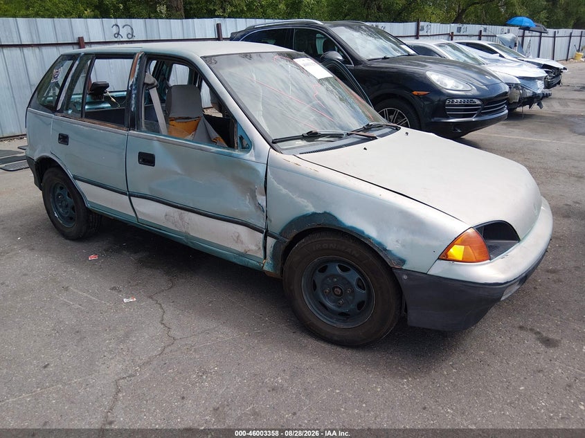 1991 GEO METRO LSI | 2C1MR6466M6809876 | UPCARS