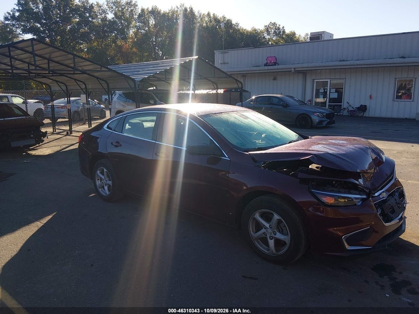 2016 CHEVROLET MALIBU LS | 1G1ZB5ST6GF308022 | UPCARS
