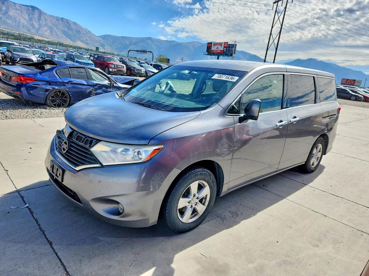 2015 NISSAN QUEST 3.5 SV | JN8AE2KP6F9129333 | UPCARS