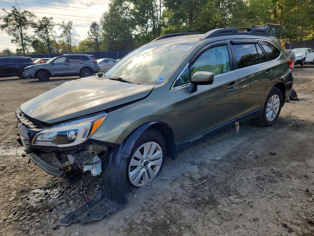 2016 SUBARU OUTBACK 2.5I PREMIUM | 4S4BSACC0G3280070 | UPCARS