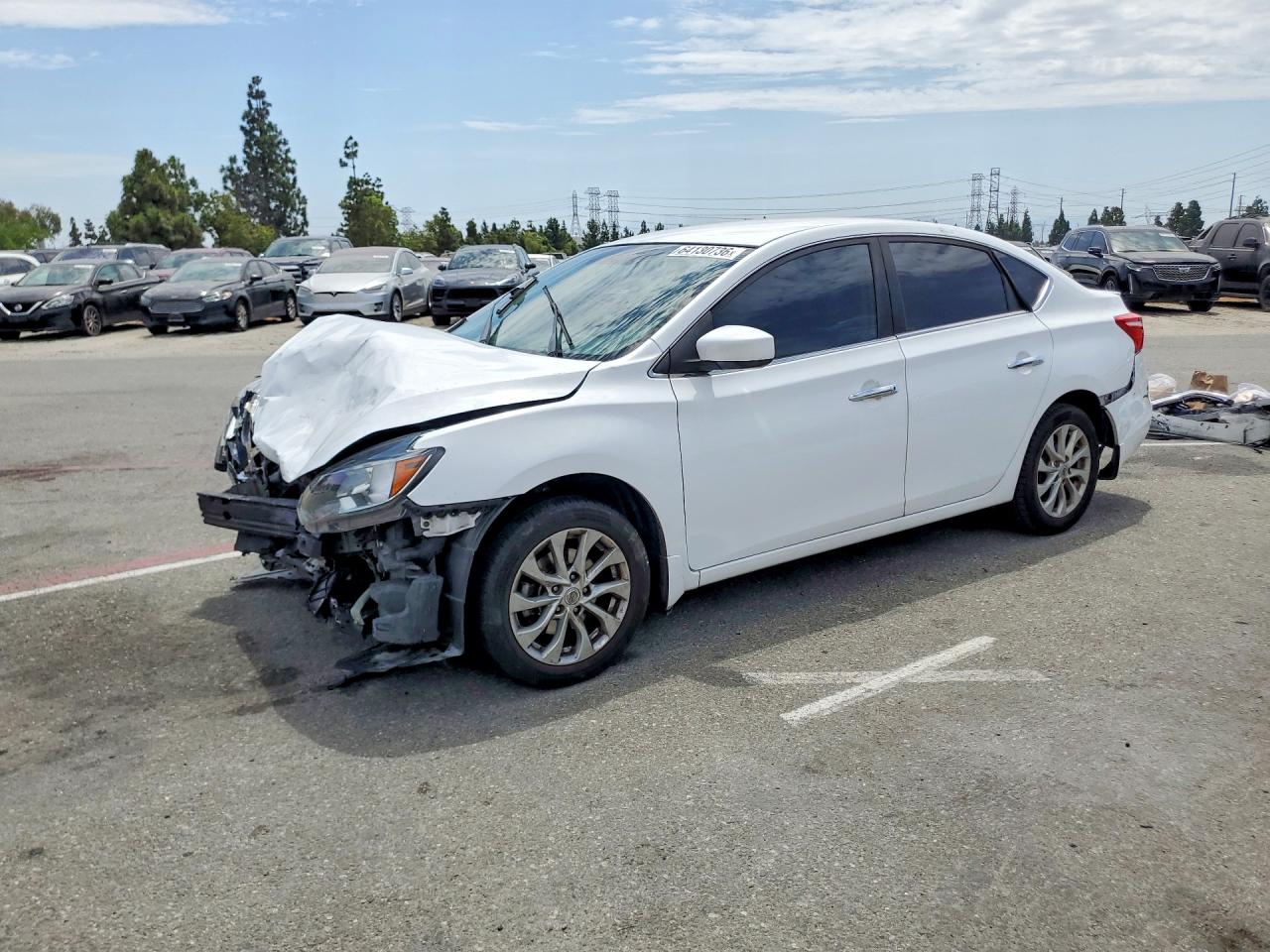2019 NISSAN SENTRA S | 3N1AB7AP6KY355673 | UPCARS