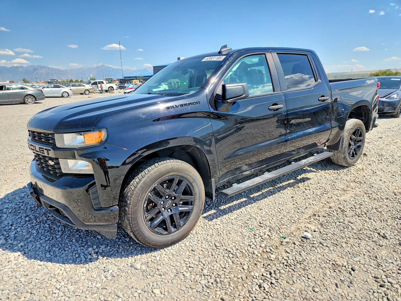 2022 CHEVROLET SILVERADO K1500 CUSTOM | 3GCPYBEK4NG137202 | UPCARS