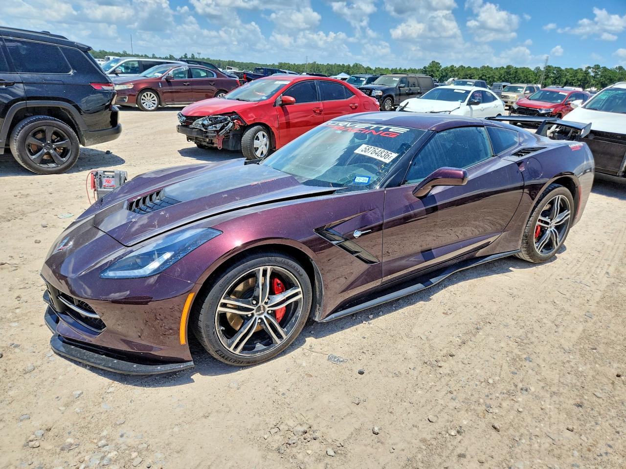 2017 CHEVROLET CORVETTE STINGRAY 1LT | 1G1YA2D72H5108386 | UPCARS