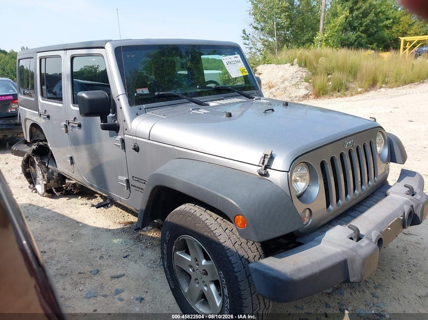 2015 JEEP WRANGLER UNLIMITED SPORT | 1C4BJWDG9FL745370 | UPCARS