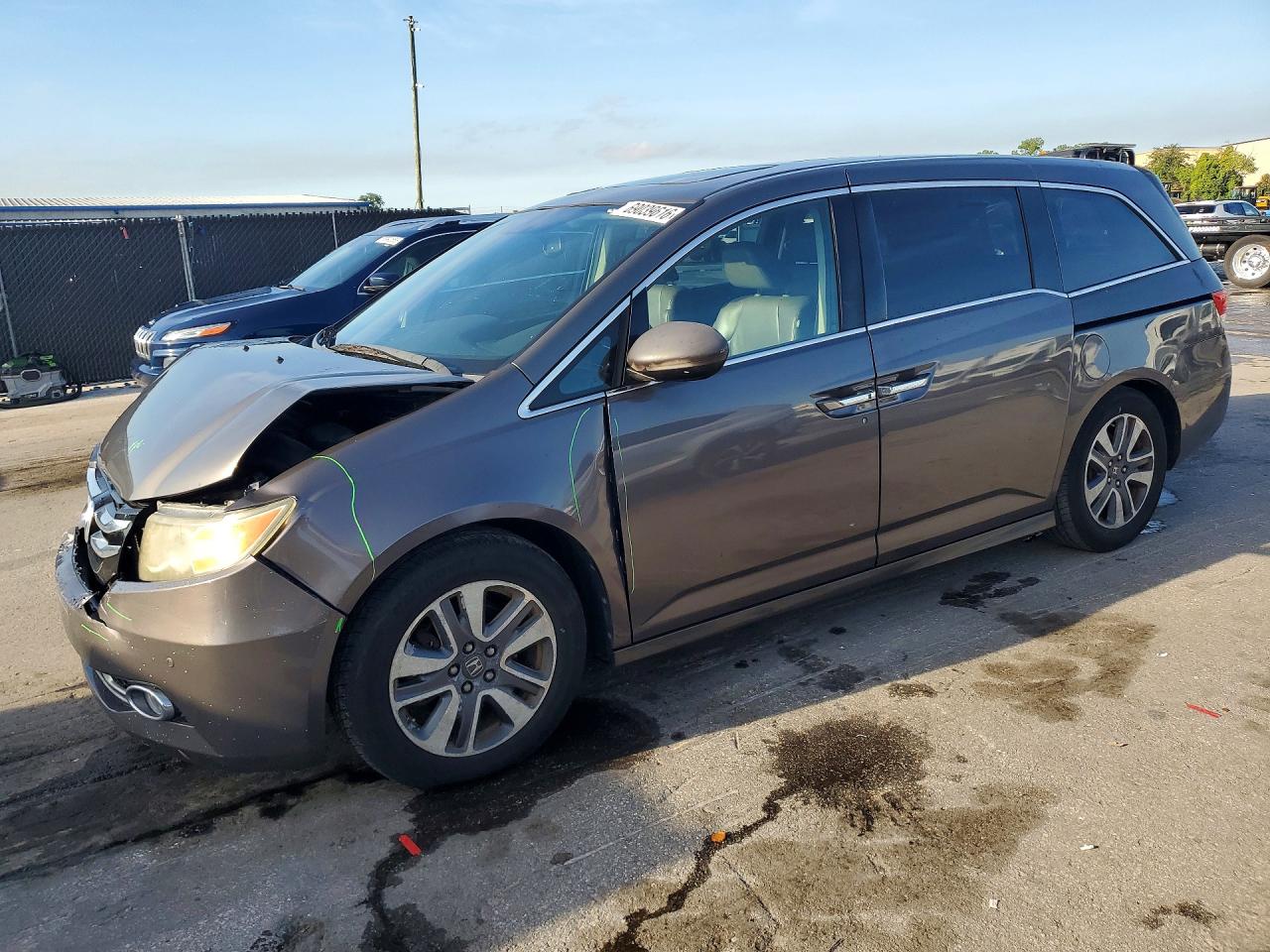 2014 HONDA ODYSSEY TOURING | 5FNRL5H90EB078155 | UPCARS
