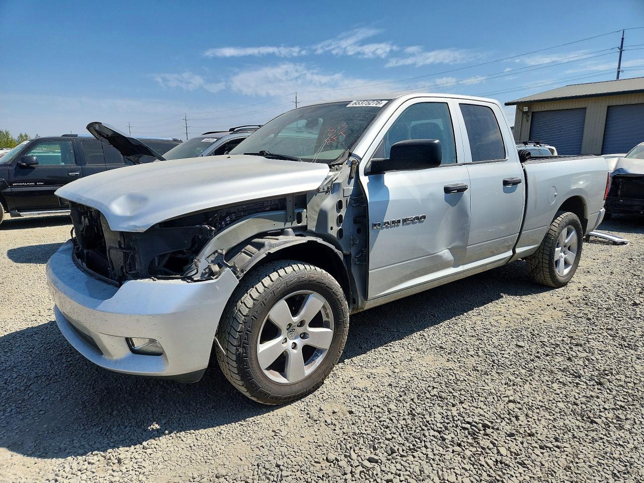 2012 DODGE RAM 1500 ST | 1C6RD7FT5CS343201 | UPCARS