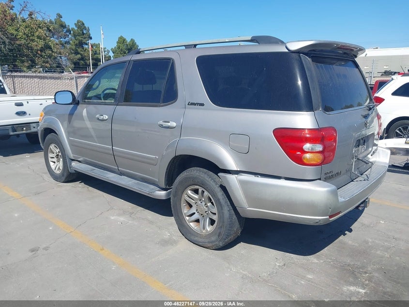 2003 TOYOTA SEQUOIA LIMITED V8 | 5TDBT48AX3S189620 | UPCARS