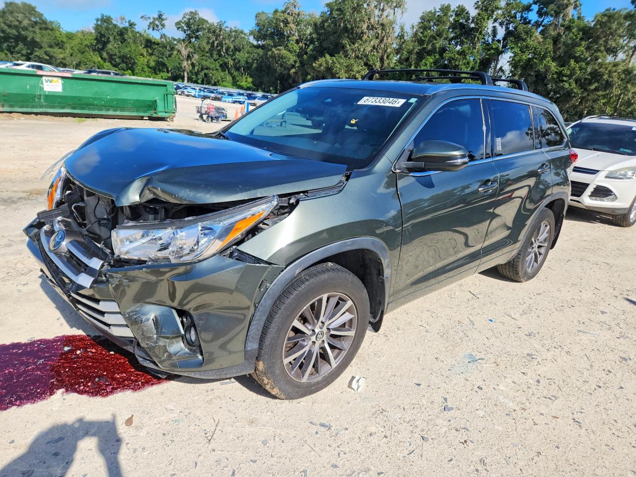 2018 TOYOTA HIGHLANDER XLE | 5TDJZRFH0JS886962 | UPCARS