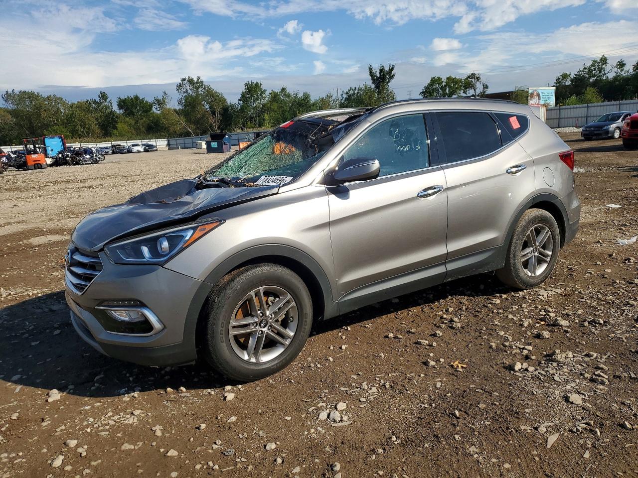 2018 HYUNDAI SANTA FE 2.4L | 5XYZUDLB7JG567060 | UPCARS