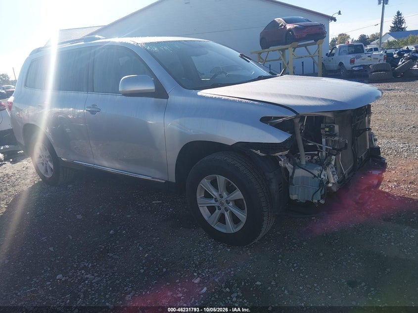 2013 TOYOTA HIGHLANDER SE V6 | 5TDBK3EH0DS238968 | UPCARS