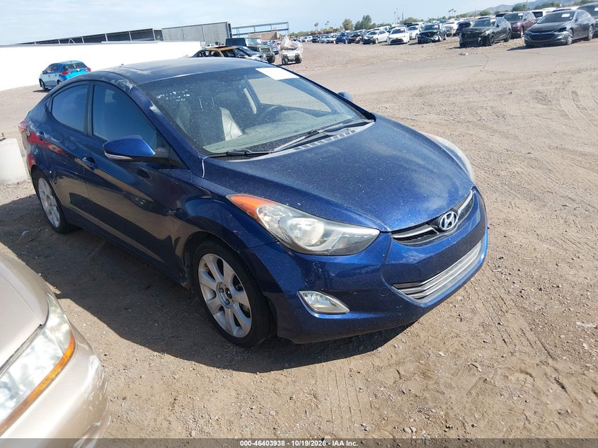 2013 HYUNDAI ELANTRA LIMITED | KMHDH4AE0DU669276 | UPCARS