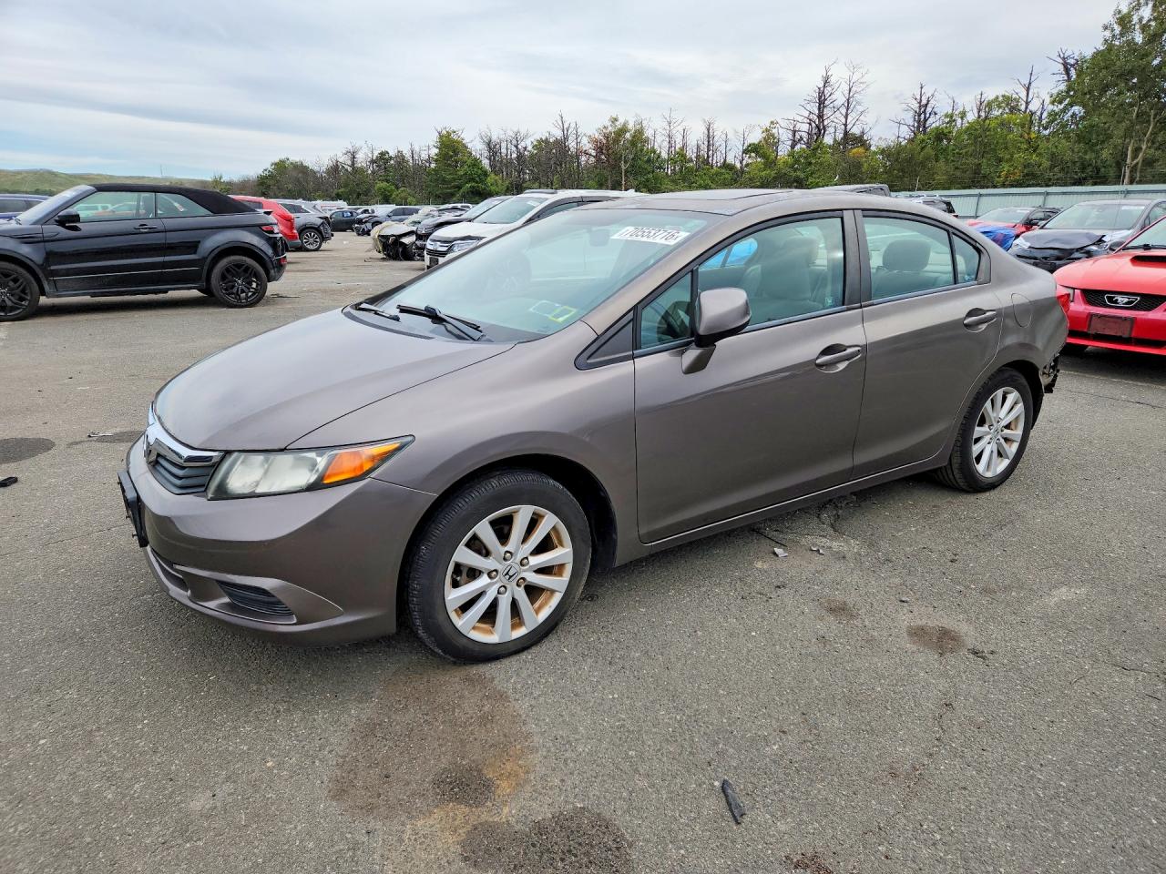 2012 HONDA CIVIC EXL | 2HGFB2F92CH570816 | UPCARS