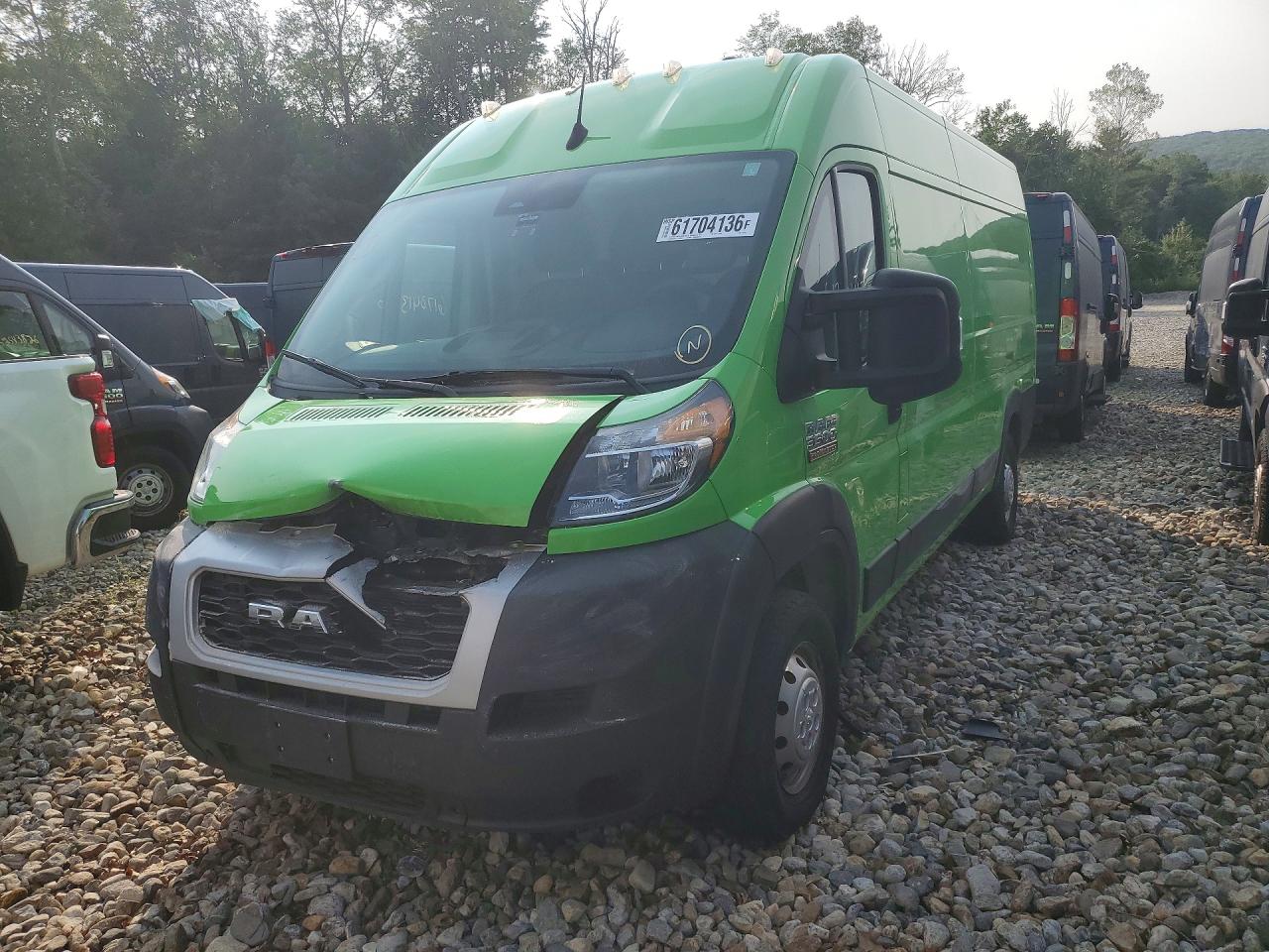 2022 RAM PROMASTER VAN | 3C6MRVJGXNE142751 | UPCARS
