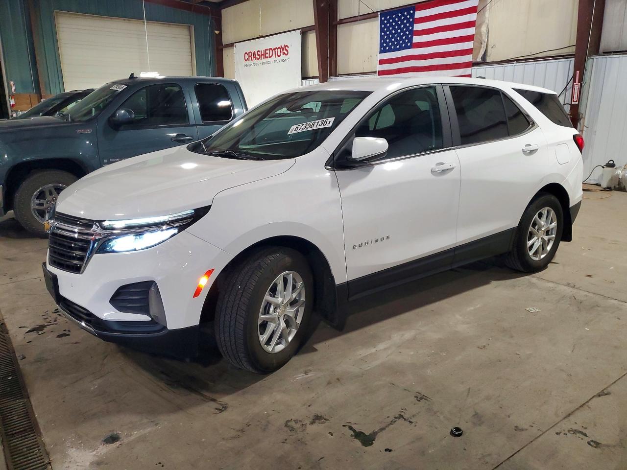 2022 CHEVROLET EQUINOX LT | 3GNAXUEV6NL190657 | UPCARS