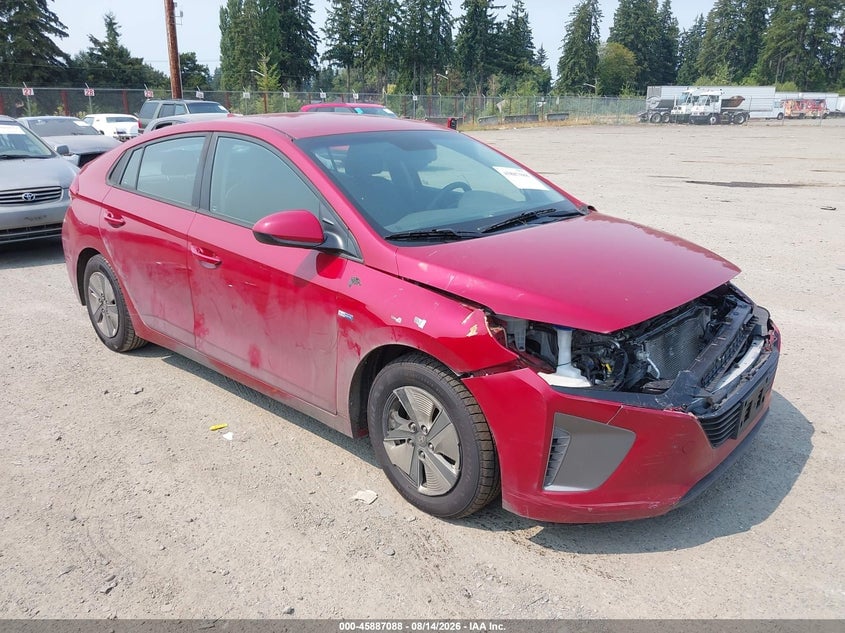 2019 HYUNDAI IONIQ HYBRID BLUE | KMHC65LCXKU174289 | UPCARS