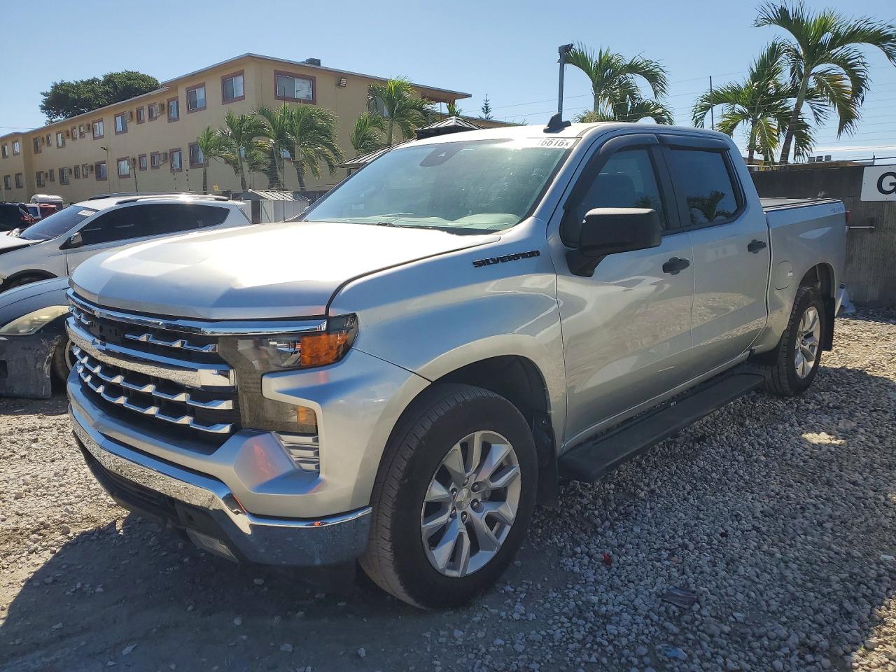 2022 CHEVROLET SILVERADO K1500 CUSTOM | 1GCPDBEK0NZ563805 | UPCARS