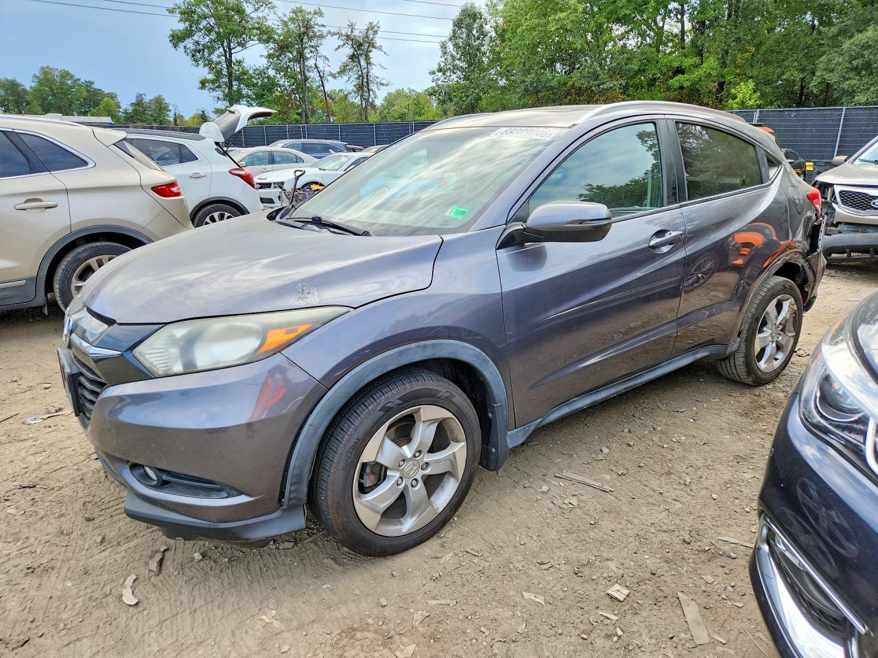 2016 HONDA HR-V EXL | 3CZRU6H75GM734649 | UPCARS