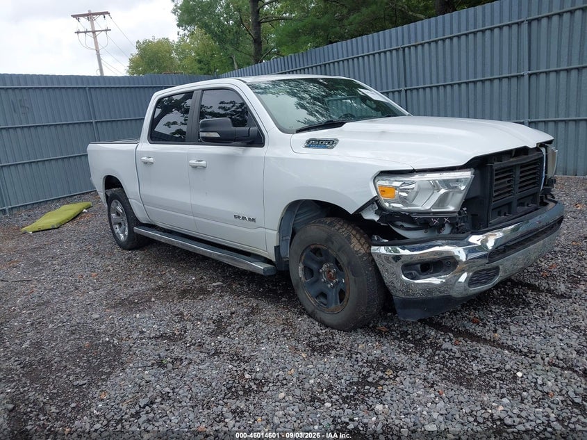 2021 RAM 1500 BIG HORN  4X4 5'7 BOX | 1C6RRFFGXMN784191 | UPCARS