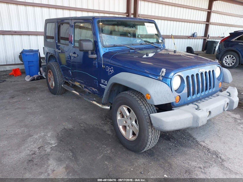 2009 JEEP WRANGLER UNLIMITED X | 1J4GA39159L764859 | UPCARS