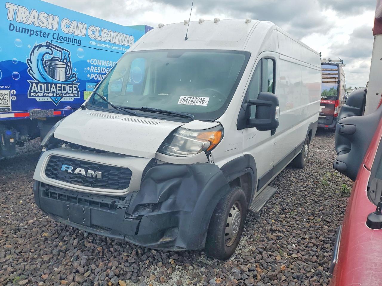 2020 RAM PROMASTER DELIVERY VAN | 3C6URVJG6LE125233 | UPCARS