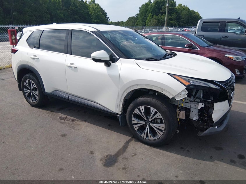 2021 NISSAN ROGUE SV FWD | 5N1AT3BAXMC785694 | UPCARS