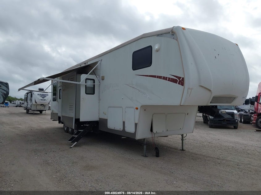 2008 KEYSTONE RAPTOR 3812 TS | 4YDF381228R801761 | UPCARS