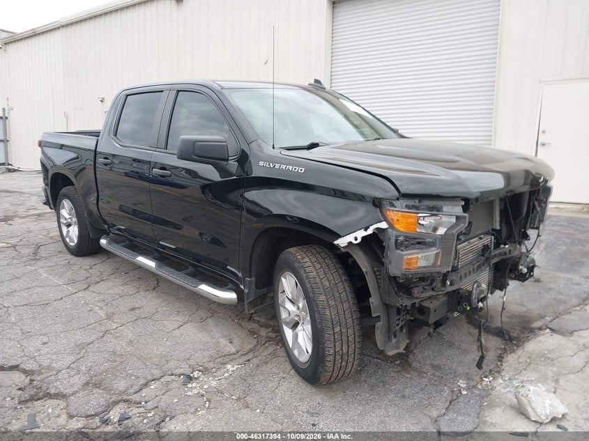 2023 CHEVROLET SILVERADO 1500 2WD  SHORT BED CUSTOM | 1GCPABEK7PZ104945 | UPCARS