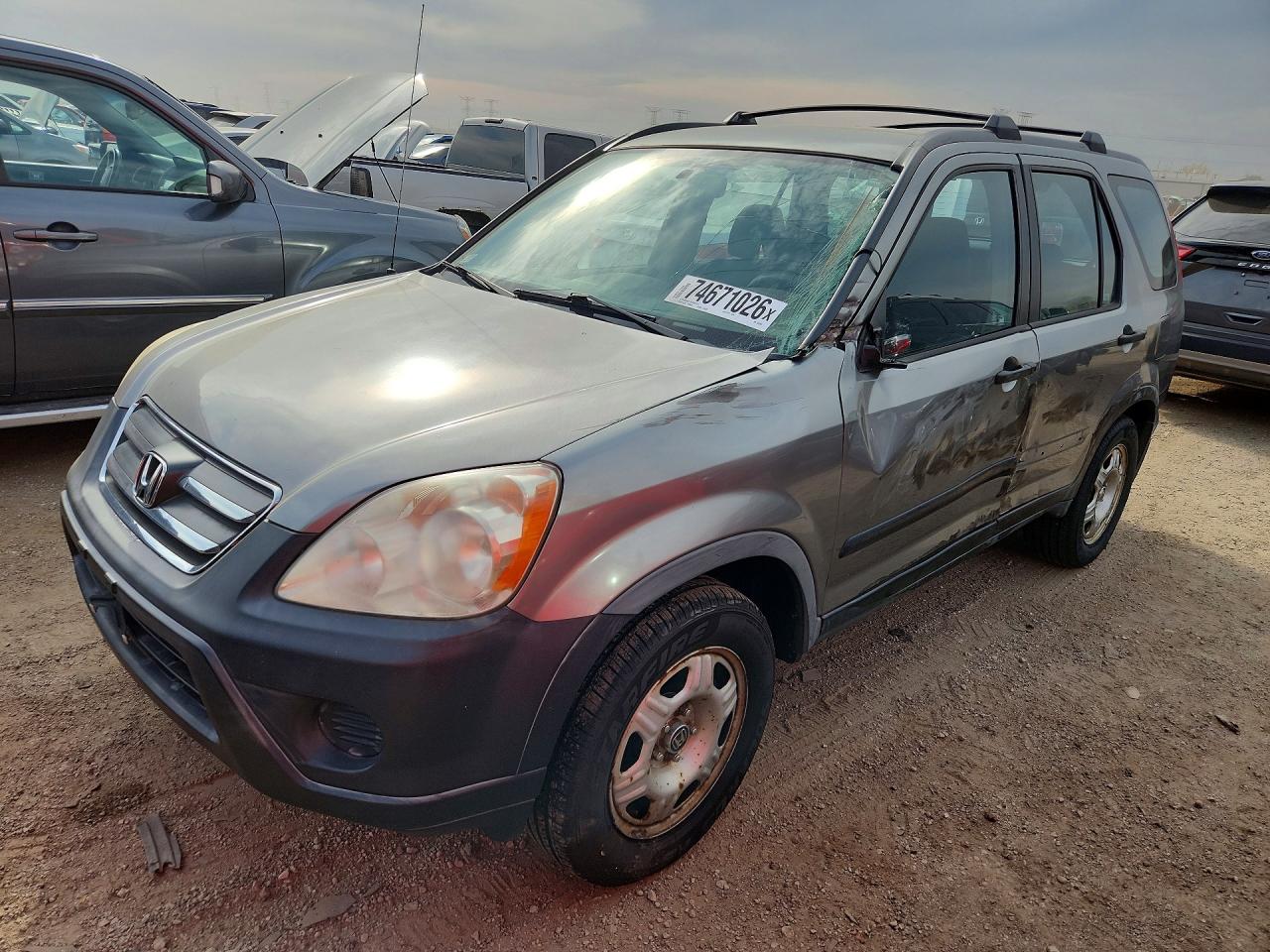 2006 HONDA CRV LX | JHLRD78566C049363 | UPCARS