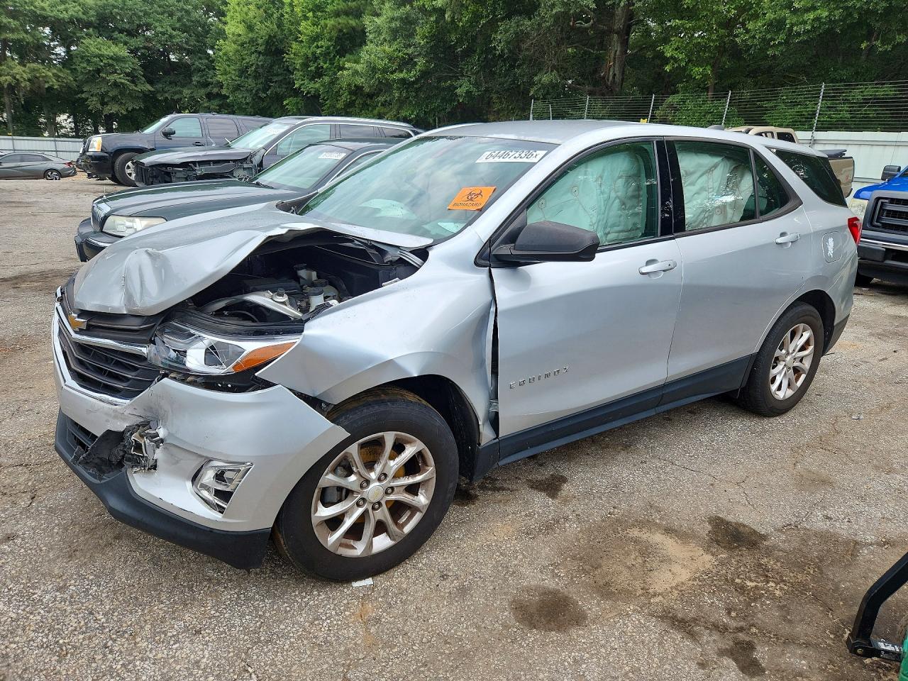 2018 CHEVROLET EQUINOX LS | 3GNAXREV7JS590823 | UPCARS