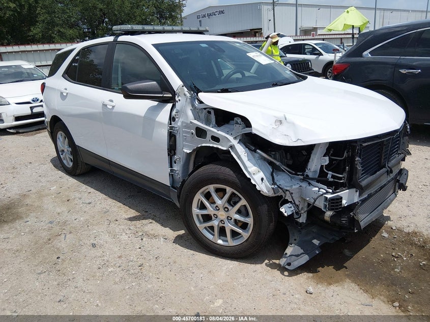 2024 CHEVROLET EQUINOX FWD LS | 3GNAXHEG6RL177342 | UPCARS