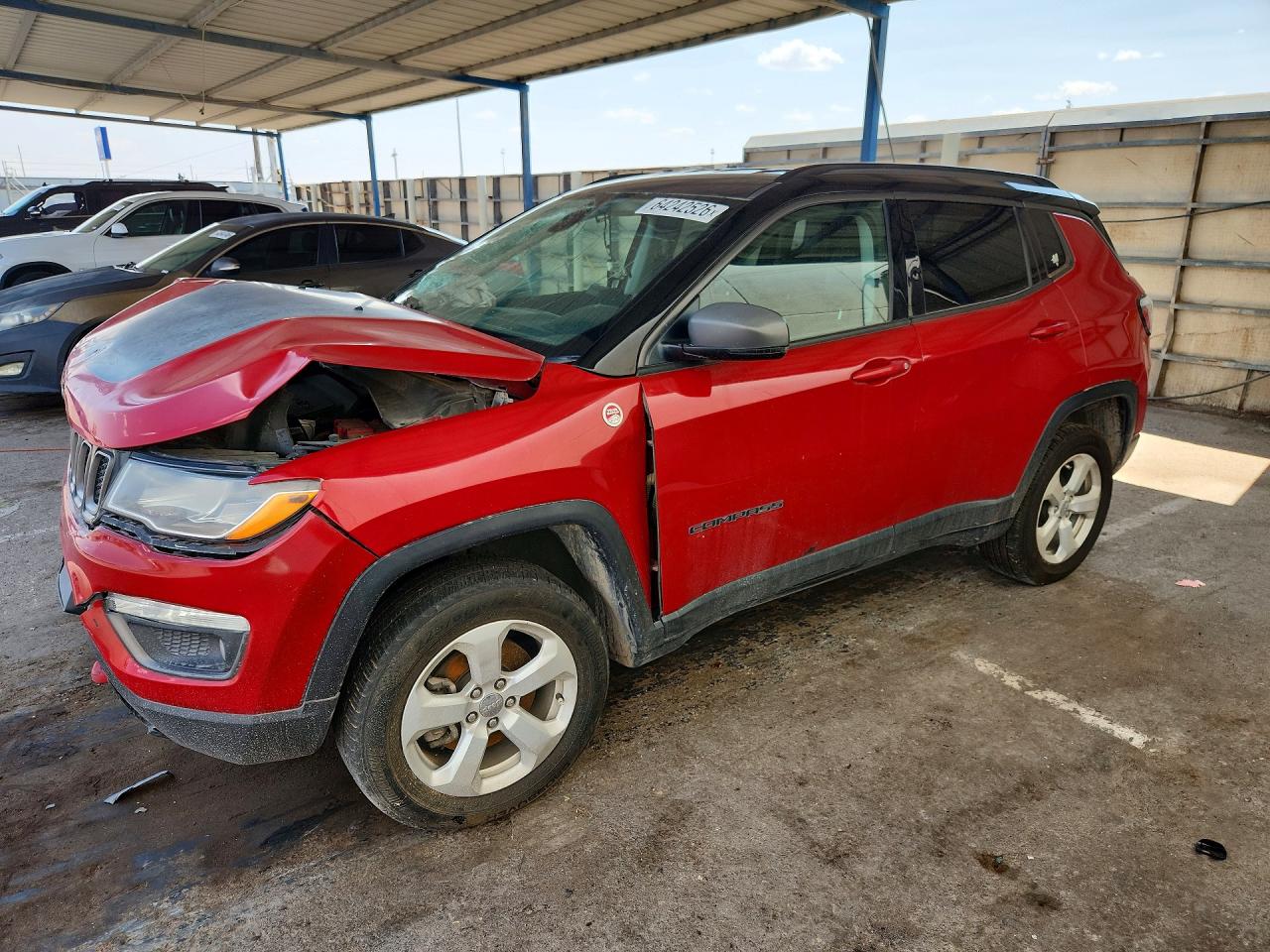 2019 JEEP COMPASS TRAILHAWK | 3C4NJDDB7KT752953 | UPCARS
