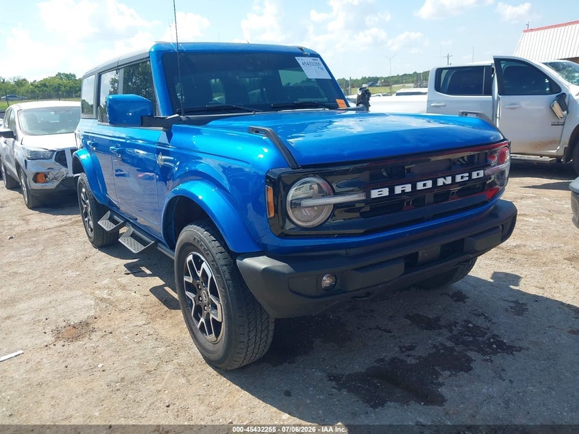 2024 FORD BRONC OUTER BANKS | 1FMDE8BH5RLA85705 | UPCARS