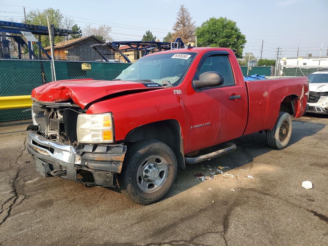 2007 CHEVROLET SILVERADO C2500 HEAVY DUTY | 1GCHC24K17E588361 | UPCARS
