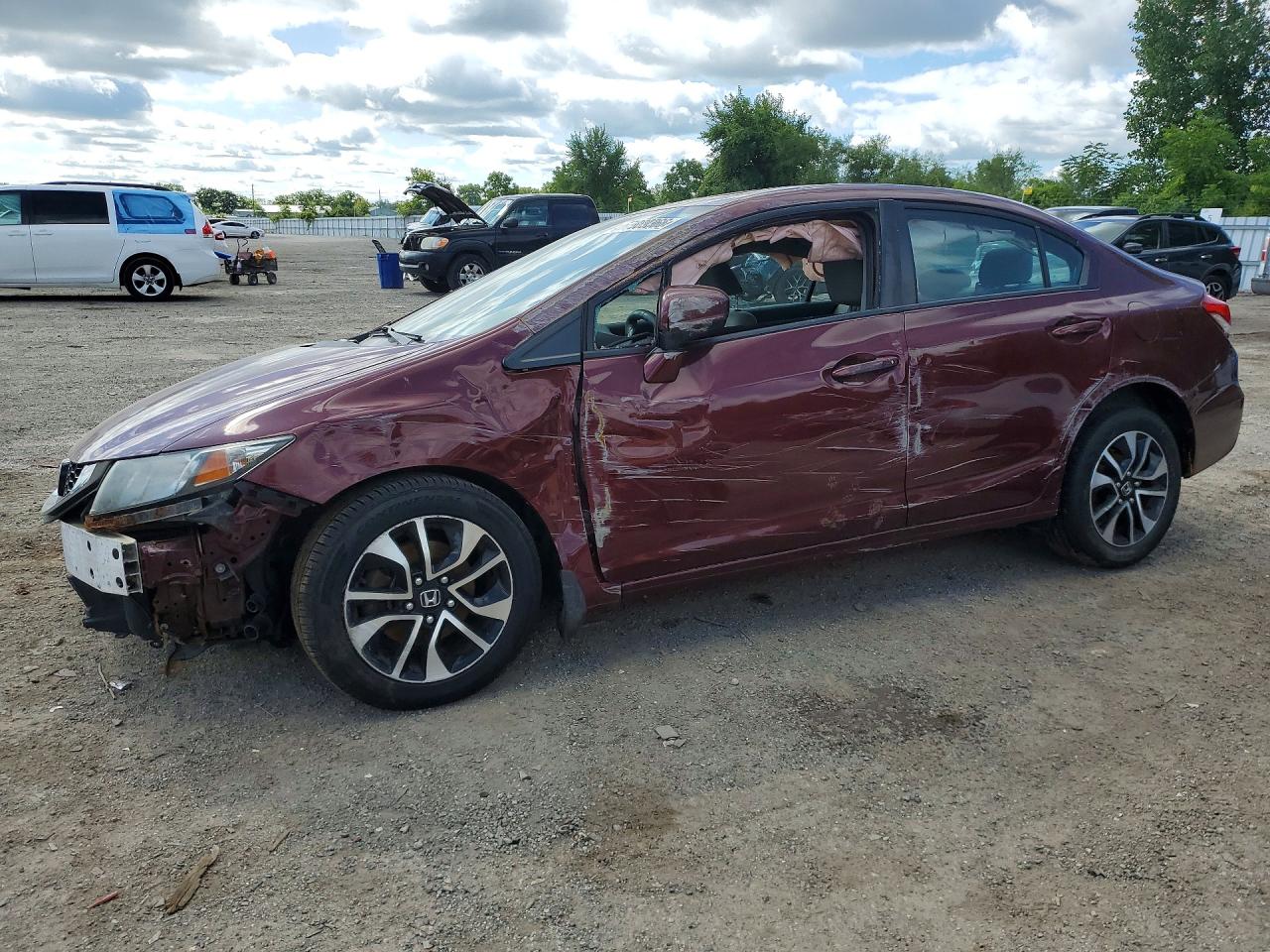 2014 HONDA CIVIC LX | 2HGFB2F52EH039132 | UPCARS