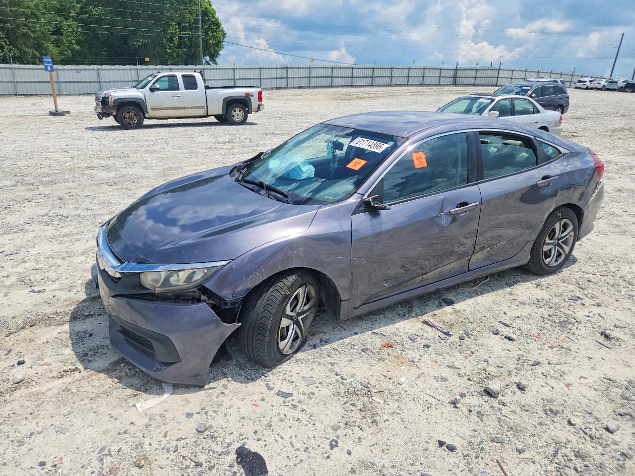 2016 HONDA CIVIC LX | 2HGFC2F57GH538721 | UPCARS