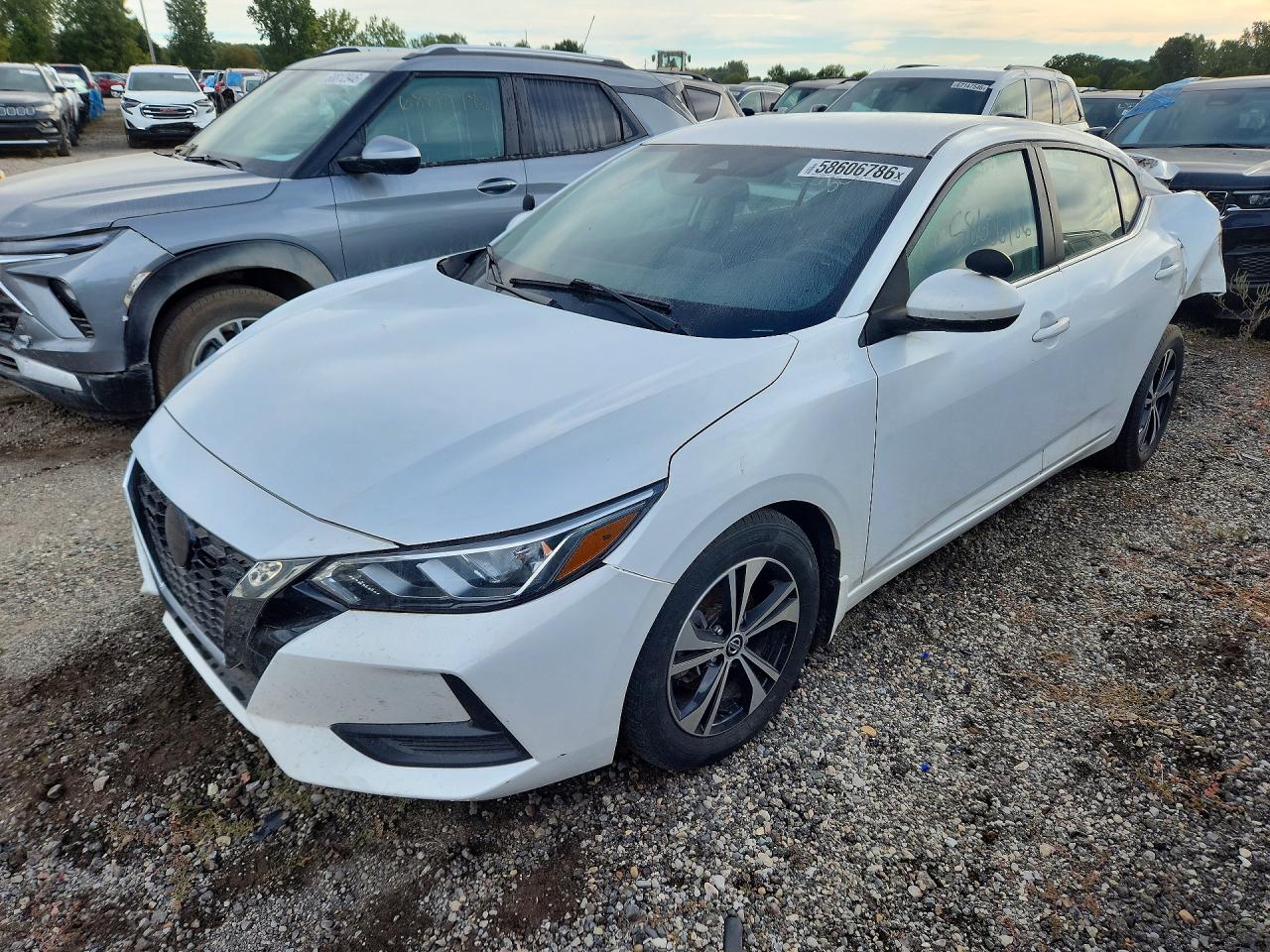 2022 NISSAN SENTRA SV | 3N1AB8CV6NY216407 | UPCARS