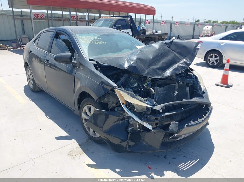 2016 TOYOTA COROLLA LE | 5YFBURHE4GP536175 | UPCARS