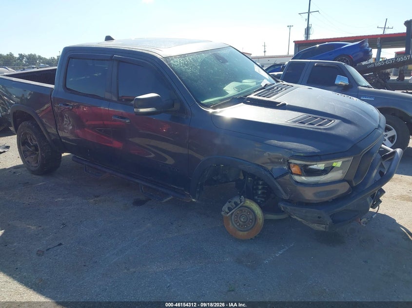 2019 RAM 1500 REBEL  4X4 5'7 BOX | 1C6SRFLT2KN618750 | UPCARS